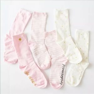 KATE SPADE Women’s Bridesmaid Sock Set